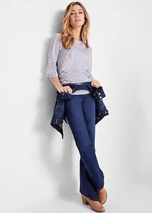 Shirt met print (set van 2), 3/4 mouw, bonprix
