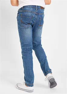 Jongens stretch jeans met verstevigde knieën, regular fit, bonprix