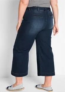 7/8 high waist ultra soft jeans met comfortband, loose fit, bonprix