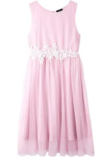 Midi jurk met kant, bonprix