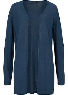 Gebreid vest van slub garen, bonprix