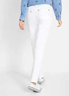 Twill broek met comfortband, straight, bonprix