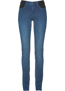 Slim jeans mid waist met comfortband, bonprix