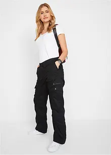 Mid waist cargo jeans, bonprix