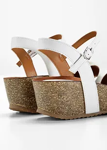 Sandaletten met sleehak, bonprix
