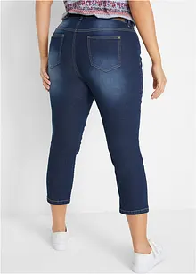 Slim fit ultrasoft 7/8 jeans, bonprix