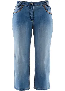 Slim fit capri jeans met mid waist, bonprix