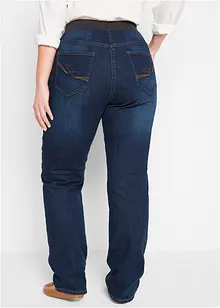 Stretch boyfriend jeans met comfortband, bonprix