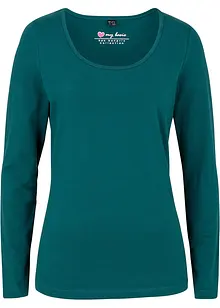 Longsleeve met ronde hals, bonprix