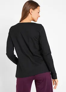 Longsleeve met poezenprint, bonprix