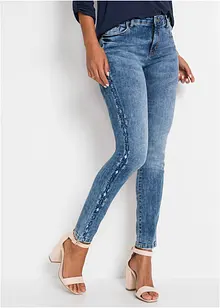 Skinny stretch jeans met mid waist, bonprix