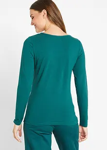 Longsleeve met ronde hals, bonprix