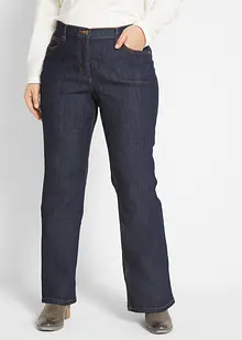 Stretch jeans mid waist, bootcut, bonprix