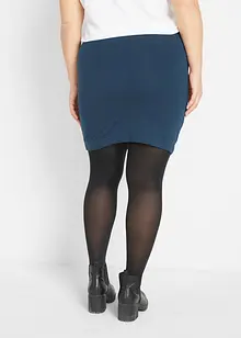 Stretch jersey rok met biologisch katoen (set van 2), bonprix
