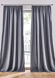 Microvezel gordijn (2 stuks), bonprix