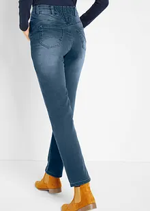 Thermojeans met push-up effect en comfortband, straight, bonprix