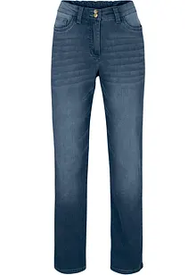 Thermojeans met push-up effect en comfortband, straight, bonprix