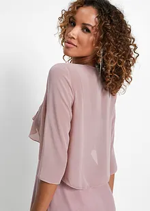 Chiffon bolero met gerecycled polyester, bonprix