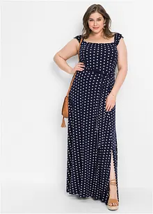 Gedessineerde maxi jurk van viscose, bonprix