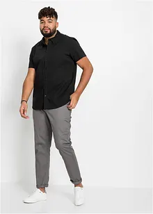 Stretch overhemd met korte mouwen, slim fit, bonprix