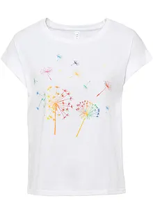 T-shirt met bloemenprint, bonprix