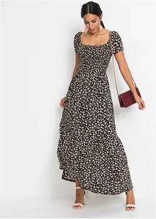 Gedessineerde maxi jurk, bonprix