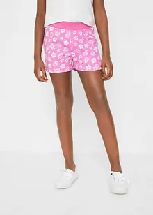 Meisjes short van biologisch katoen (set van 2), bonprix