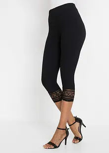 Capri legging met kant, bonprix