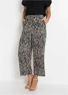 Gedessineerde culotte van soepele viscose, bonprix