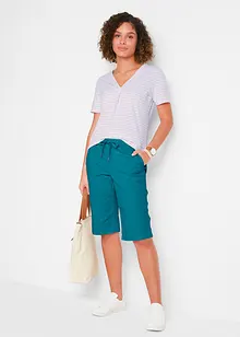 Instapbermuda met een comfortabele tailleband, bonprix