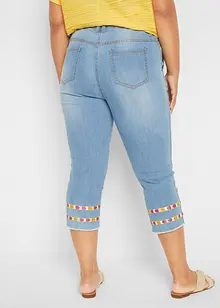 3/4 jeans met comfortband, bonprix