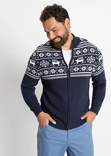 Huidvriendelijk Noors vest van puur katoen, bonprix