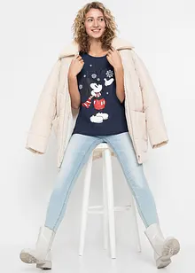 Shirt met Mickey Mouse-print en 3/4 mouwen, Disney