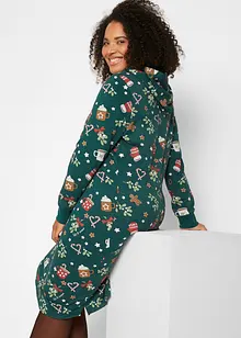 Sweatjurk met kerstmotieven, bonprix