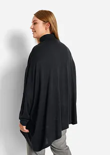 Oversized poncho coltrui met asymmetrische snit, bonprix