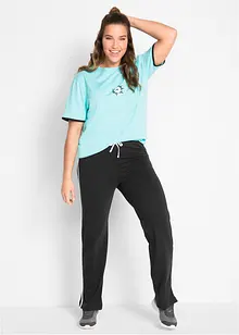 Jersey broek met stretch, straight, bonprix