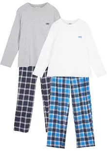 Jongens pyjama met biologisch katoen (4-dlg. set), bonprix