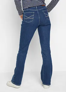 Mid waist jeans met biologisch katoen, bootcut, bonprix