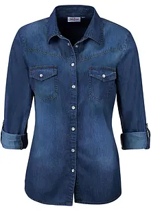 Jeansblouse, bonprix