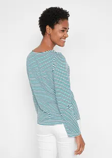 Longsleeve met boothals, bonprix