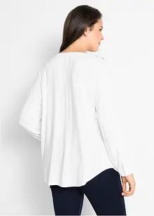 Tuniek met V-hals, lange mouw, bonprix