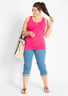 Stretch tanktop (set van 2), bonprix