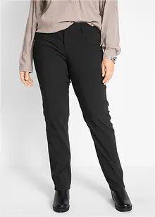 Bengaline stretch broek, straight, bonprix