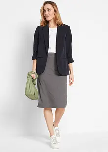 Stretch jersey rok (set van 2), bonprix