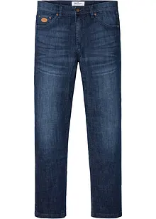 Classic fit stretch jeans met verstevigd kruis, tapered, bonprix