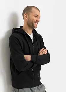 Sweatvest met capuchon (set van 2), bonprix