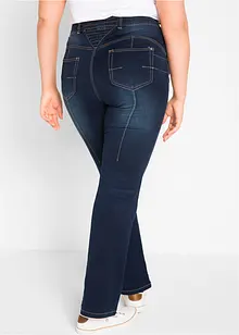 Corrigerende jeans met mid waist, bootcut, bonprix