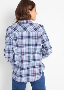 Flanellen blouse, bonprix