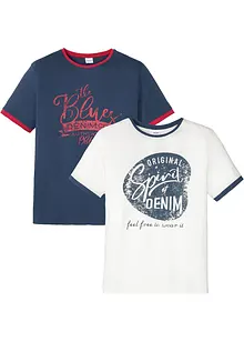 T-shirt (set van 2), John Baner JEANSWEAR