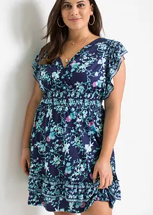 Gedessineerde jersey jurk, bonprix